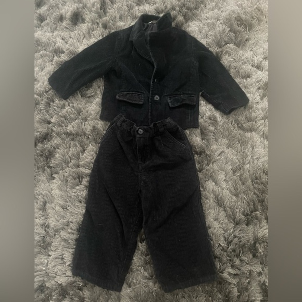 Matching  George corduroy pants and jacket 24m